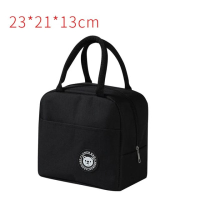 Portable Lunch Bag (black)