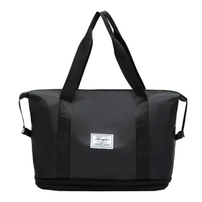 3 In 1 Large Capacity Foldable Travel Bag (black)