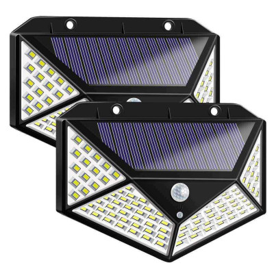 100 LED Solar Sense Light