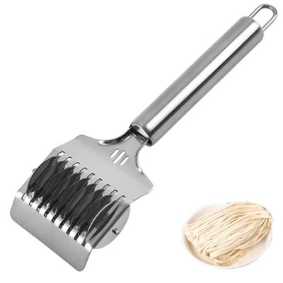 Noodle Cutter Non-slip Comfort Handle Stainless Steel